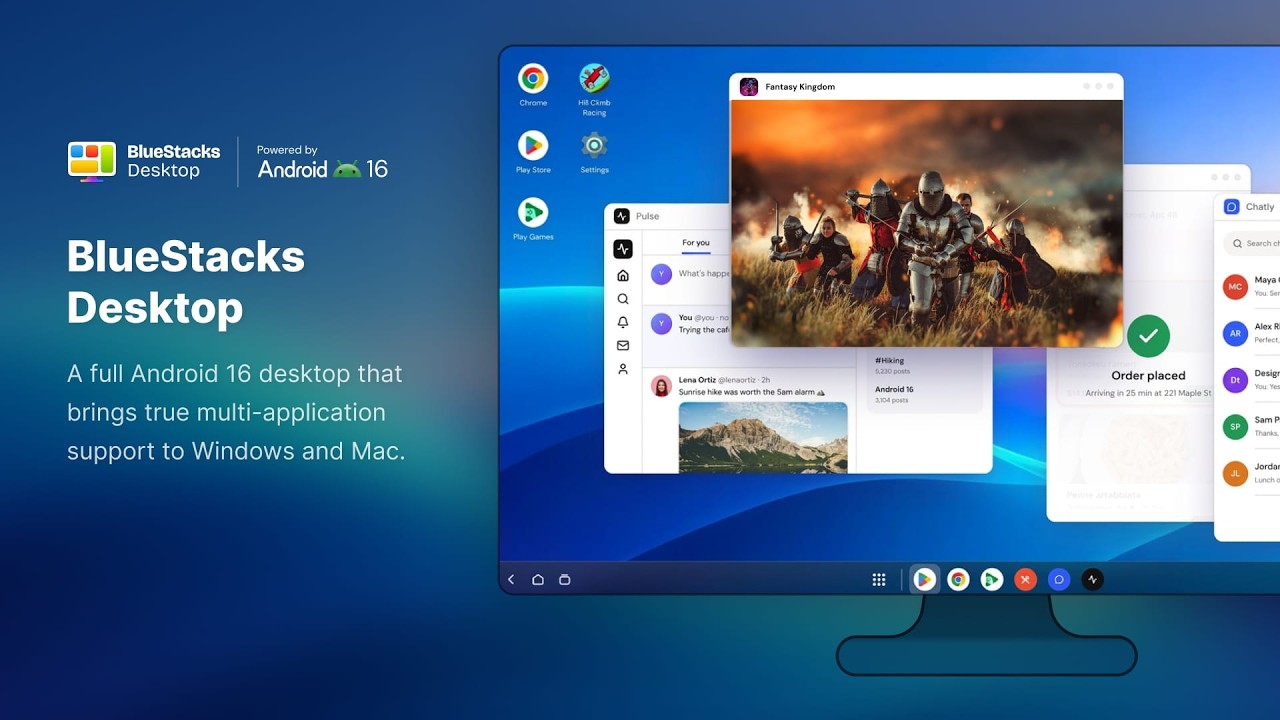 Bluestacks Safe BlueStacks Desktop: The Android Desktop Your AI Agent Works On - YouTube