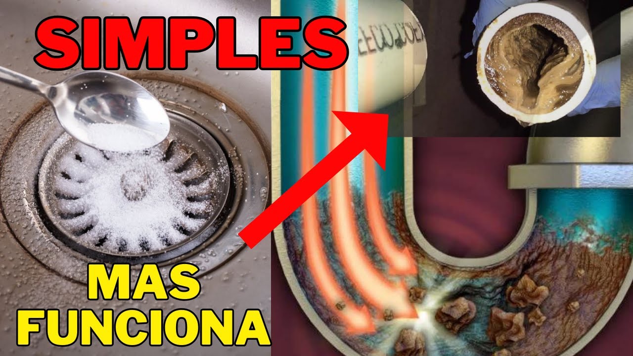 Como Desentupir o Encanamento da Pia da Cozinha (Método Eficiente e ...