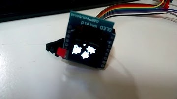 Oled 64x48 shield wemos d1 mini