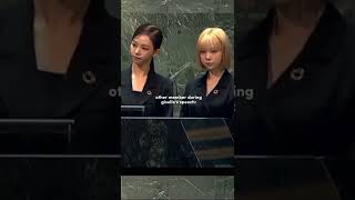 Other Members During Giselles Speech Meanwhile Ning