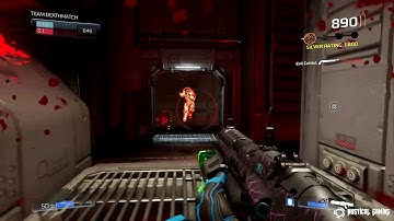 DOOM - Multiplayer - Team Deathmatch - Outbreak (XBOX ONE)