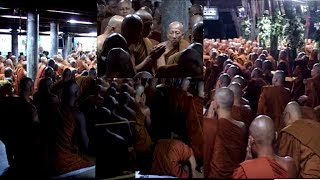 'สวดปาฏิโมกข์' งานบำเพ็ญกุศลสรีระสังขาร หลวงตามหาบัว 18-02-2554 (เช้ามืด)