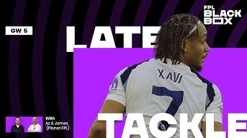 FPL BlackBox | Late Tackle w/@PlanetFPL | Gameweek 5 | Fantasy Premier League Tips 2025/26