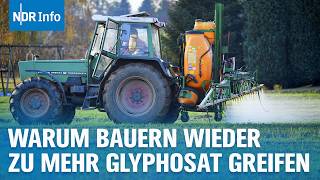 Steigende Energiepreise: Bauern setzen stärker auf Glyphosat | NDR Info