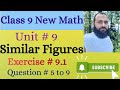 Class 9 Math Exercise  9.1| Similar Figures | Easy Explanation in Urdu/English 