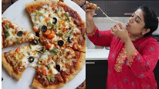 The Best Whole Wheat Veggie Pizza Recipe  Easy Pizza Sauce & Wheat Pizza Crust Included