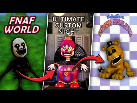 I tried a 3 FNAF game CROSS-RANDOMIZER