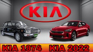 Evolution of kia 1974 to 2022