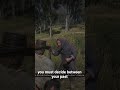 Arthur gives money to a blind man near valentine #arthurmorgan #reddeadredemption2 #consolegaming