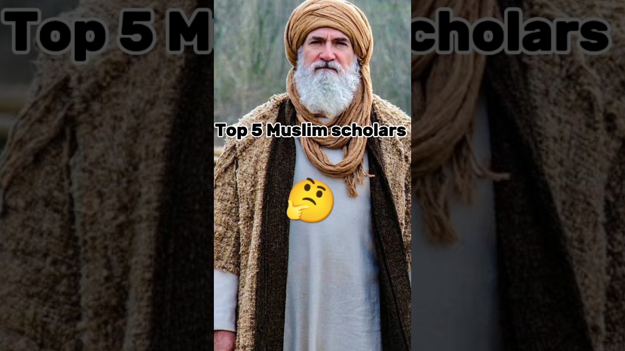 Top 5 Muslim scholars (Alims) of islam🔥🤔❓