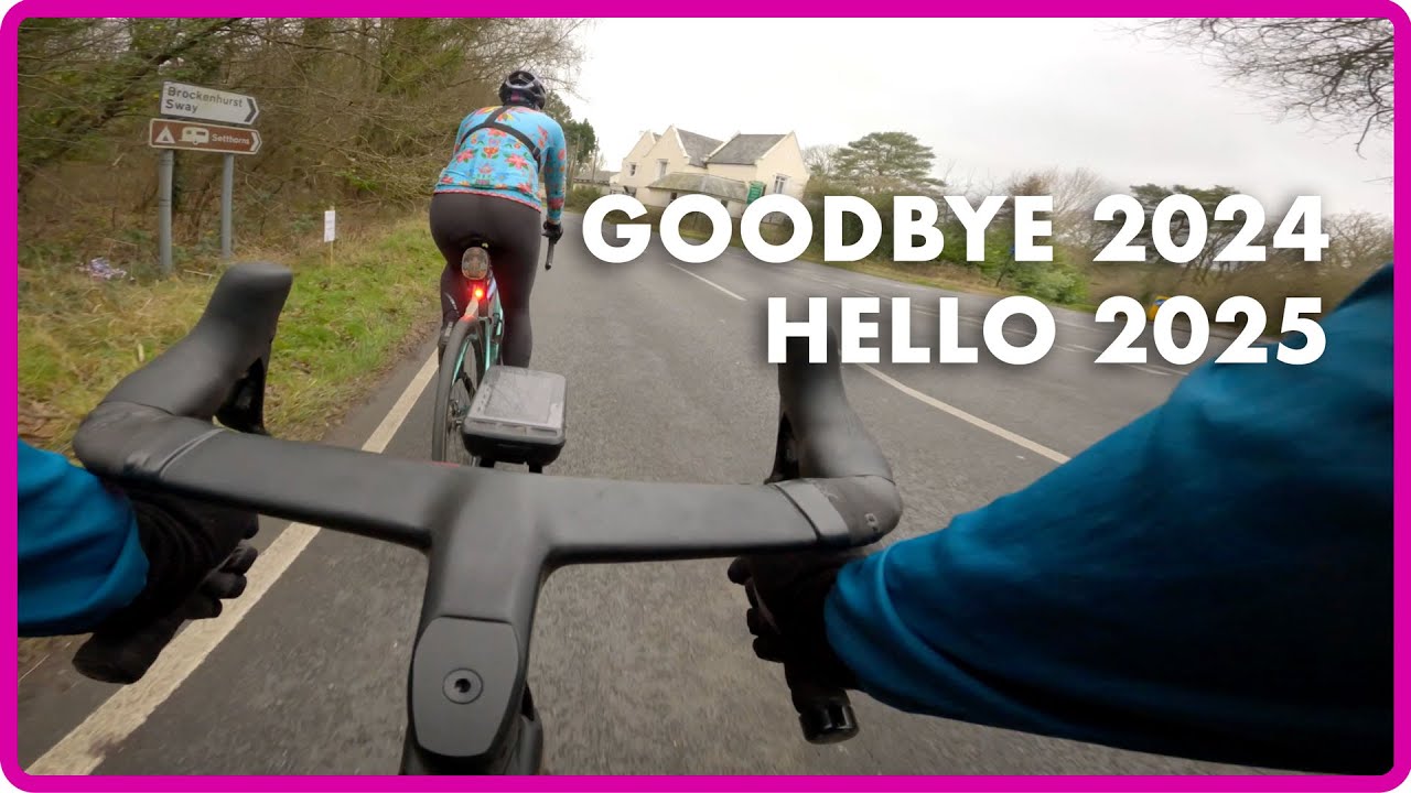 Goodbye 2024 Hello 2025. Road Ride with Di2. Building Bike Resilience ...