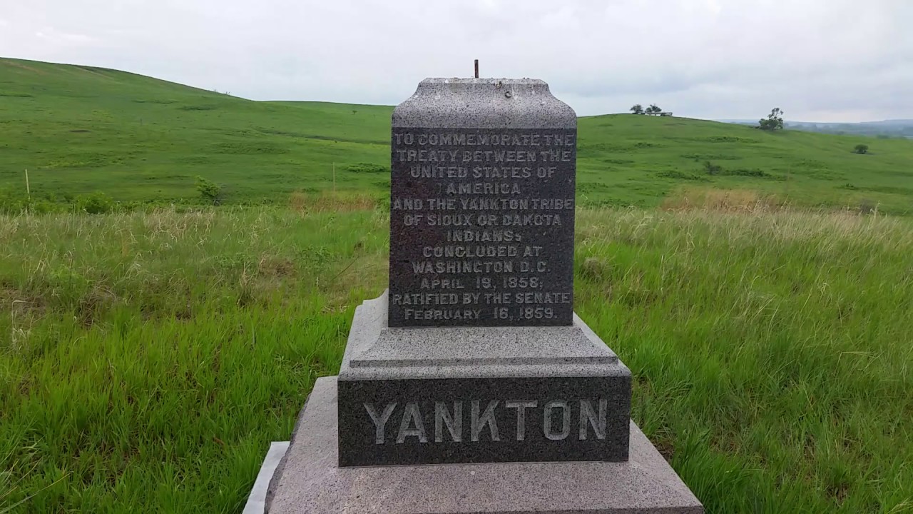 Yankton Treaty Monument South Dakota May 17, 2017 Travels With