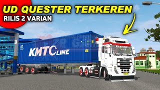 RILIS!! MOD BUSSID UD QUESTER KONTAINER V3.6 || BY ADE ISKANDAR