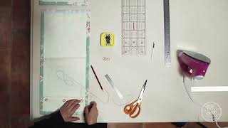 How to make professional Roman blind - spot stitching layers together | Master Soft Furnishers screenshot 2