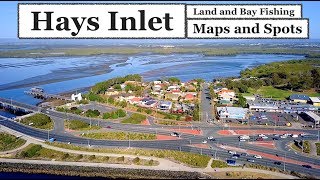 HAYS INLET, fishing Redcliffe maps and spots