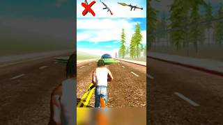Which gun will blast the ufo 💥 Ak47 🆚 RPG 🆚 pistol 🔫 ufo blast challenge 🤯 #gaming #shorts