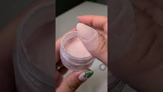 How to fill dip powder nails #nailtutorial
