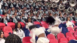 JSU Jsettes “king affirmation” 5 th quarter Celebration Bowl 2022