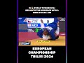 🇬🇪🥇Guram Tushishvili delights the audience with a single waza-ari #ijf #judo #shorts #mma #ufc