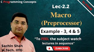 C programming | Preprocessor | Macro examples Part-2
