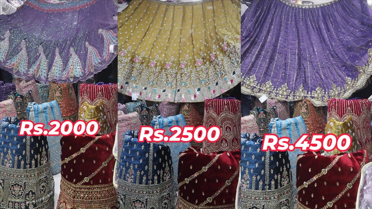 4 Days Offer Sale Pongal very heavy Bridal Designer Lehengas