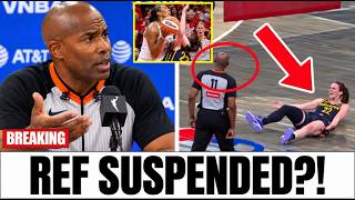 ⁣SUSPENDED?! WNBA Ref Under Fire After Footage Shows Him IGNORING Caitlin  Hit—Fever DESTROY Aces!