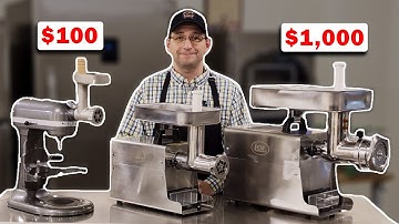Are Expensive Meat Grinders Actually Worth It? ($100 vs $500 vs $1000)