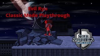 Super Smash Bros. Crusade - Evil Ryu Classic Mode Playthrough