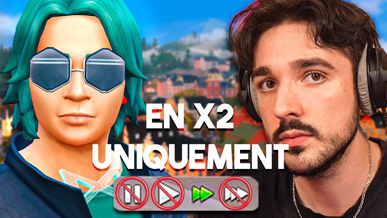 Être RICHE en 2h qu'en x2 (interdit à mettre PAUSE, x1, x3) 😭 | Sims 4
