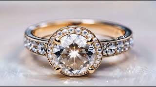 Free Stock Videos - AI animation - ring sparkling, light reflections, sparkling ring, soft glows screenshot 1