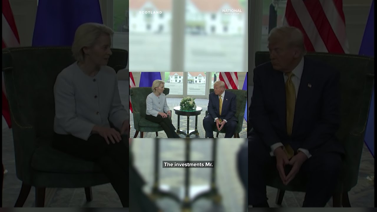 Trump Announces Landmark Trade Deal With EU