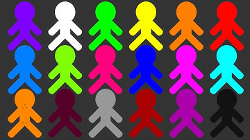 Stickman RTTB Run Race ASMR In Algodoo - Algicosathlon Day 45