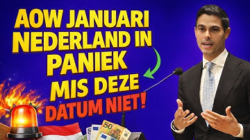 AOW Januari 2025: Nederland in Paniek! Deze Belangrijke Betaaldatum Mag U NIET Missen 🚨💸