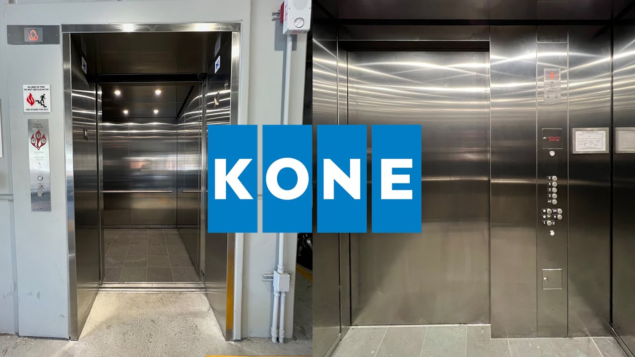 Speedy KONE EcoDisc Traction Elevator Highland Avenue Garage