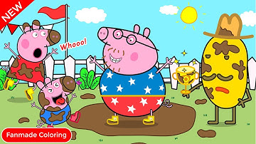 Peppa Pig Wants A New World Puddle Jumping Record!
