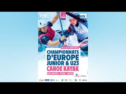 Video 2026 Paddle Europe Juniors and Under23 Slalom Championships - Day 5 Afternoon