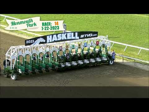 video thumbnail for MONMOUTH PARK 7-22-23 RACE 14