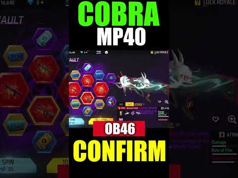 Finally 😱Cobra Mp40