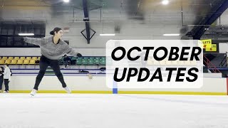 Figure Skating Progress - October 2022 Recap | Adult Figure Skating Journey