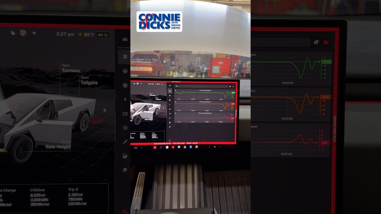 Quick Cybertruck Service Mode+ Update March 2025 - YouTube