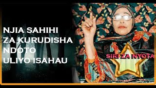 NJIA SAHIHI ZA KURUDISHA NDOTO ULIYO ISAHAU