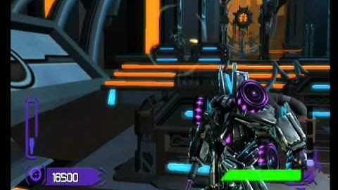 Transformer Cybertron Adventures WII Walkthrough Decepticons - Stage 6 - Race for Iacon