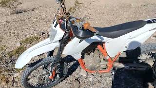 update on how the TM 31 trailmaster dirt bike is doing