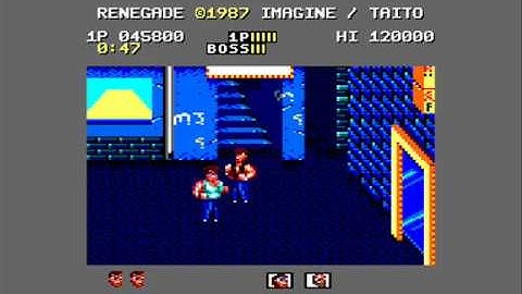 [AMSTRAD CPC] Renegade - Longplay & Review