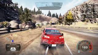 Need For Speed Hot Pursuit Gameplay Memorial Valley Breach Of The Peace Lancer Evolution X