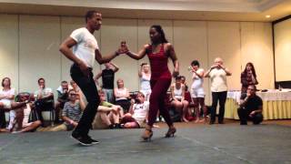 Видео: Rodolfo Montaño Castro & Fanny Contreras - Dominican Bachata Musicality Class (2)