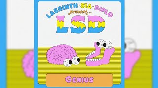 LSD - Genius (Ft. Sia, Labrinth, Diplo) (HQ FLAC)