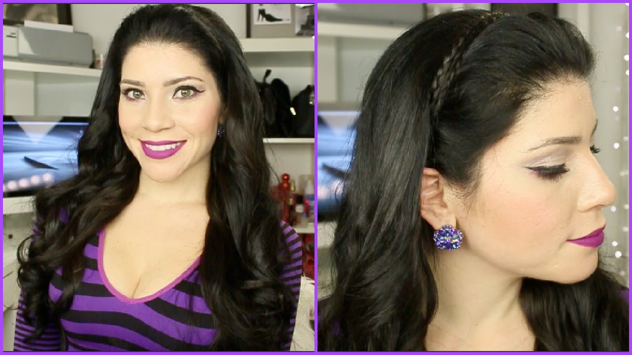 Diadema de Trenzas y Ondas