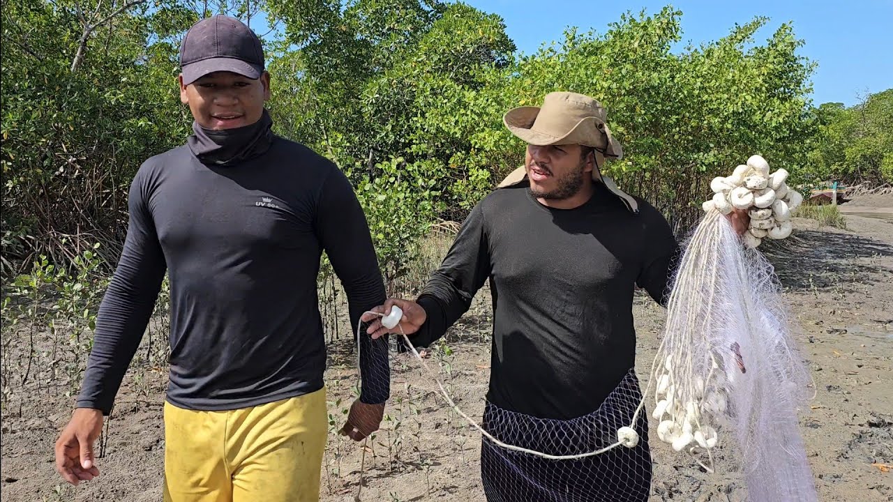 REDE VEIO CHEIA DE CURURUCA NA PESCA DE HOJE. 