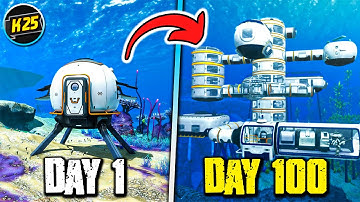 I Survived 100 Days in Subnautica: Below Zero to complete 100%, Here